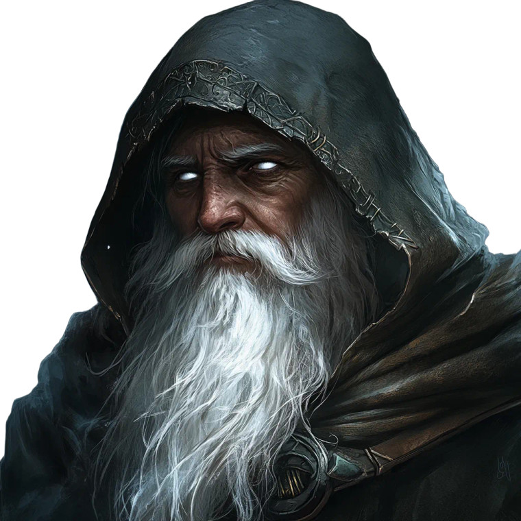 Friendly Aasimar Cleric Vinyl Car Decal Sticker – Waterproof & UV-Resistant 8"