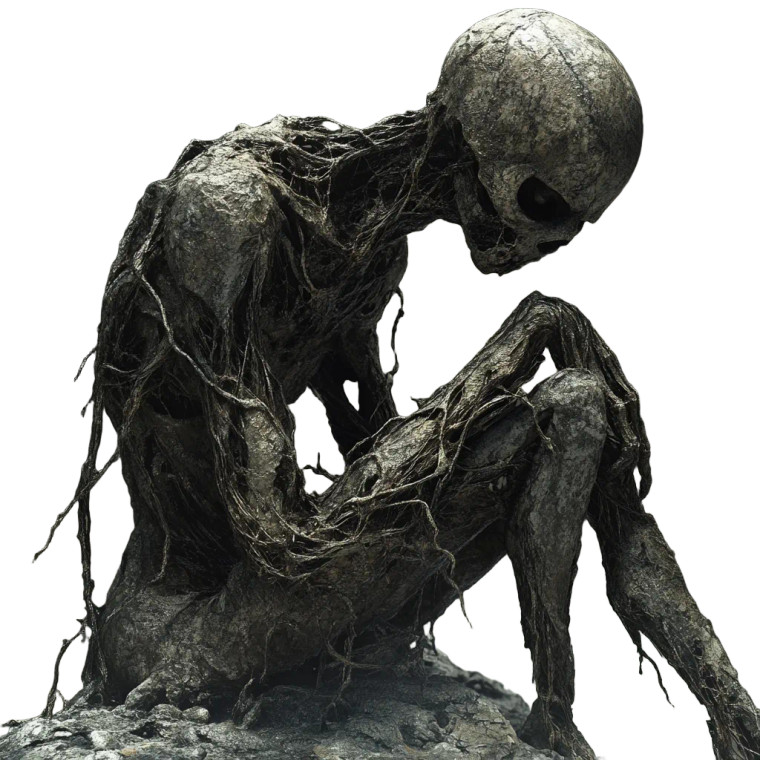 Evil Grave-Digger Vinyl Car Decal Sticker – Waterproof & UV-Resistant 8"