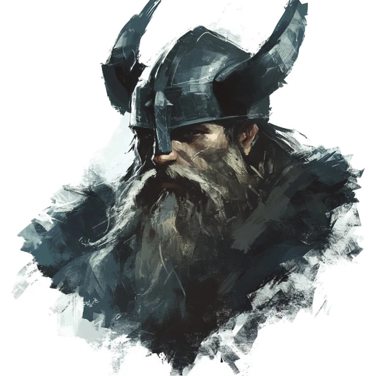Viking Bandit Kobold Vinyl Car Decal Sticker – Waterproof & UV-Resistant 8"