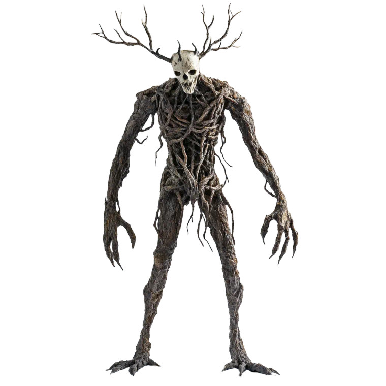 Wendigo Front View Vinyl Car Decal Sticker – Waterproof & UV-Resistant 8"
