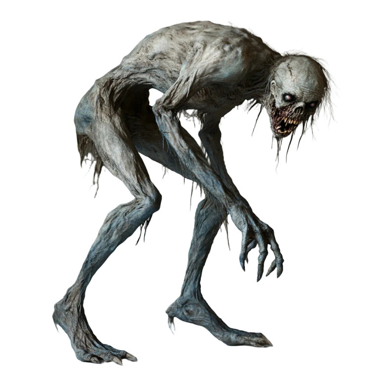 Monstrous Hairy Creature Vinyl Car Decal Sticker – Waterproof & UV-Resistant 8"