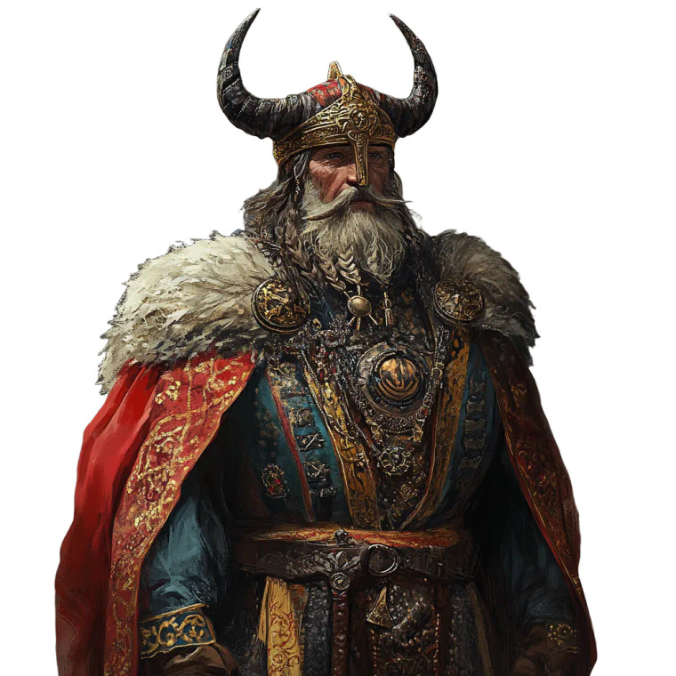 Viking In Venetian Vinyl Car Decal Sticker – Waterproof & UV-Resistant 8"