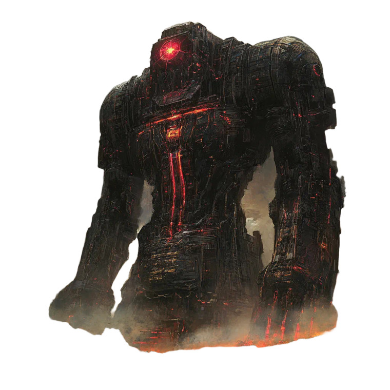 Ancient Awakening Machine Vinyl Car Decal Sticker – Waterproof & UV-Resistant 8"