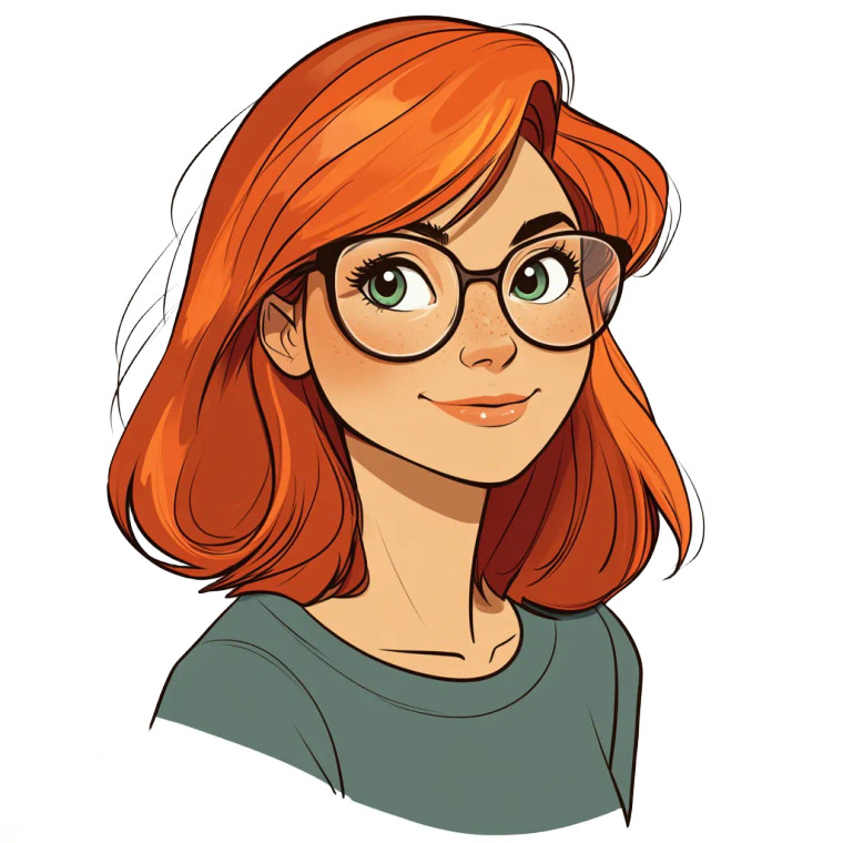 Friendly Nerdy Lineya Vinyl Car Decal Sticker – Waterproof & UV-Resistant 8"