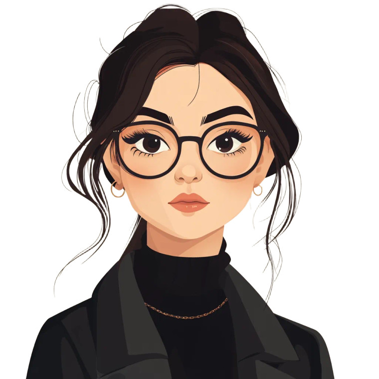 Charming Cartoon Illustration Vinyl Car Decal Sticker – Waterproof & UV-Resistant 8"