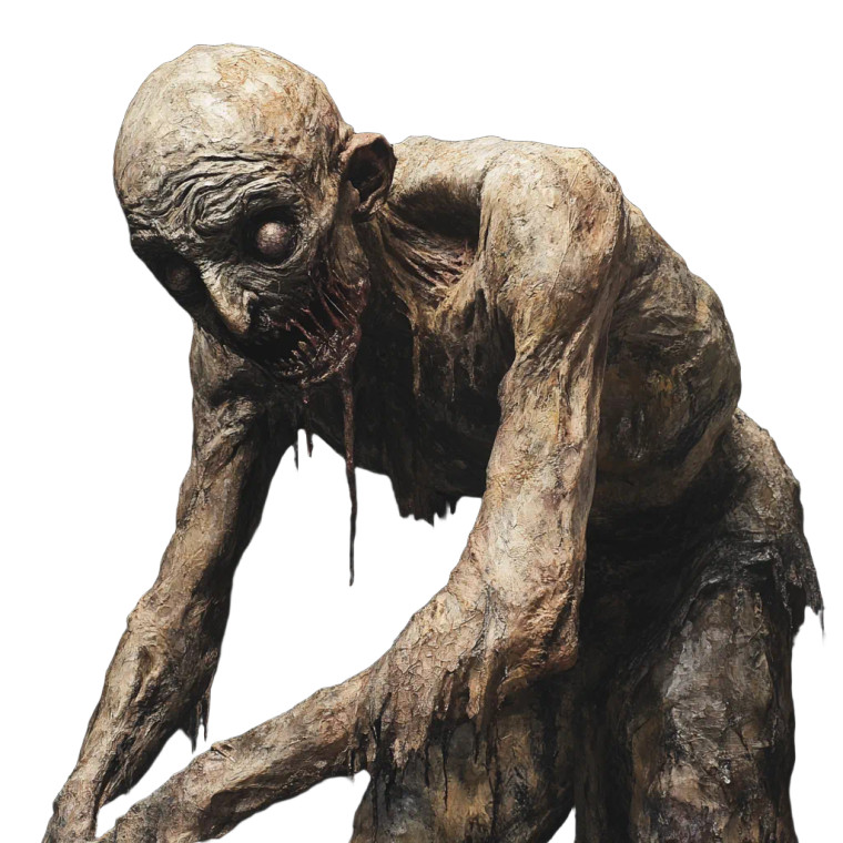 Scary Disgusting Man Vinyl Car Decal Sticker – Waterproof & UV-Resistant 8"