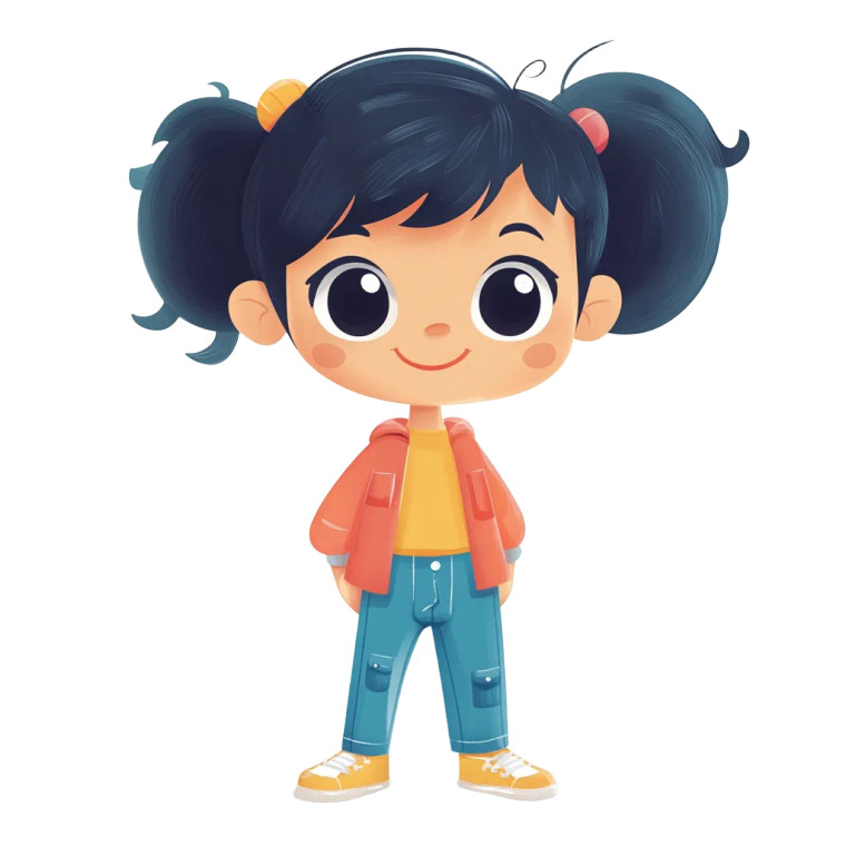 Adventurous Cartoon Character Vinyl Car Decal Sticker – Waterproof & UV-Resistant 8"