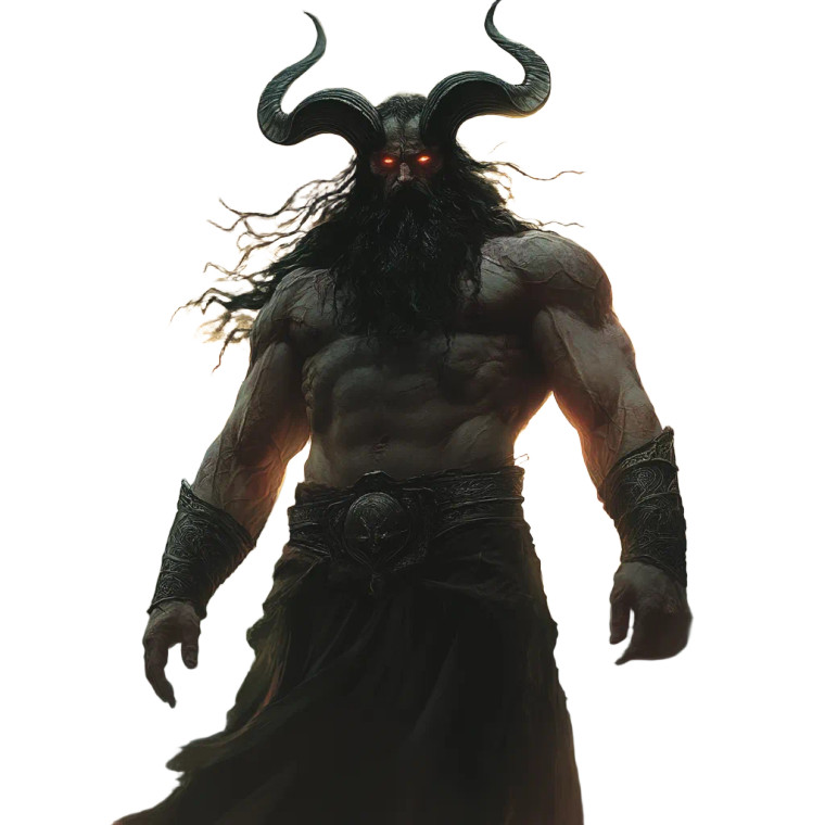 Majestic Hades Vinyl Car Decal Sticker – Waterproof & UV-Resistant 8"
