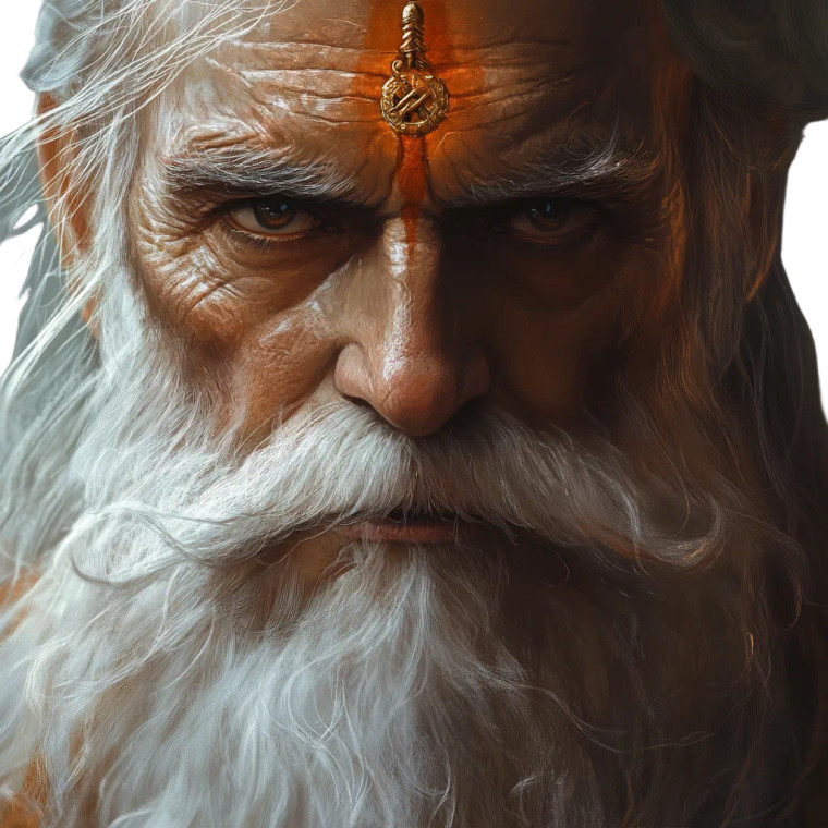 Baldr'S Face Vinyl Car Decal Sticker – Waterproof & UV-Resistant 8"