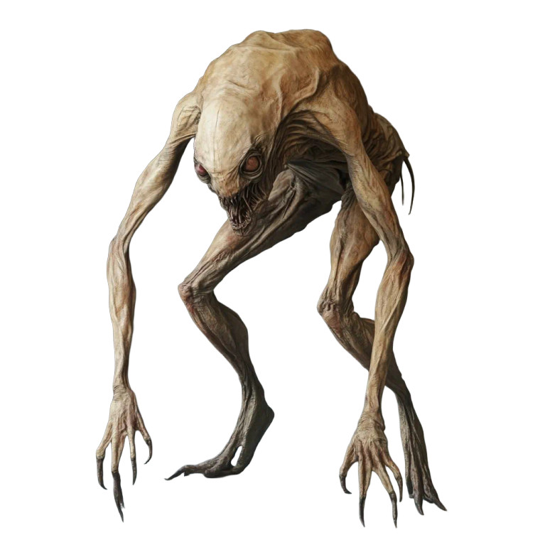 Strange Creature V2 Vinyl Car Decal Sticker – Waterproof & UV-Resistant 8"