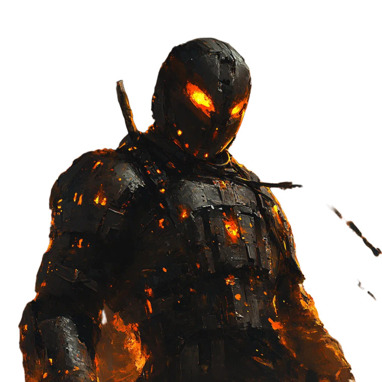 Futuristic Armored Warrior Vinyl Car Decal Sticker – Waterproof & UV-Resistant 8"