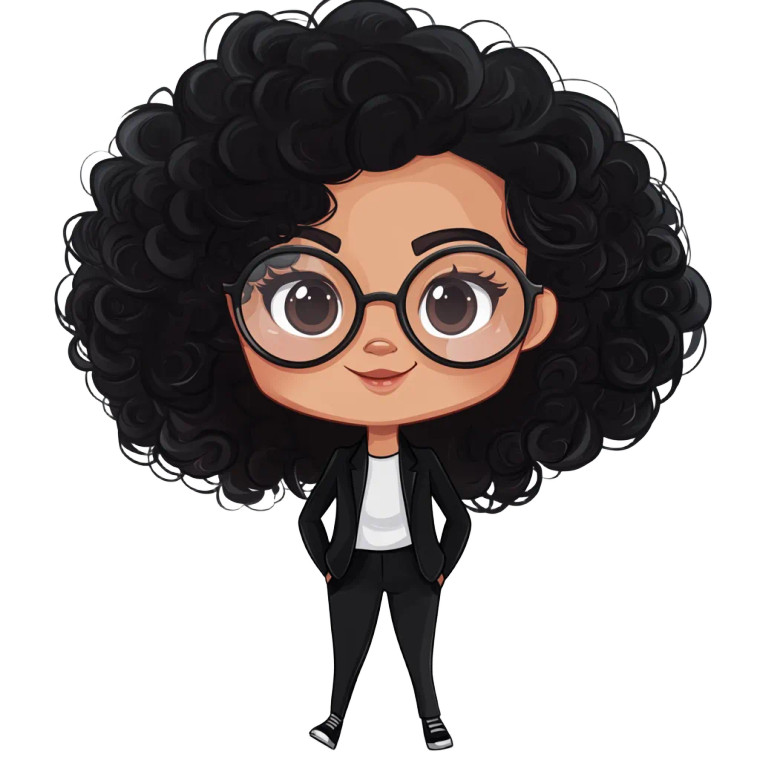 Chibi Professional Character Vinyl Car Decal Sticker – Waterproof & UV-Resistant 8"