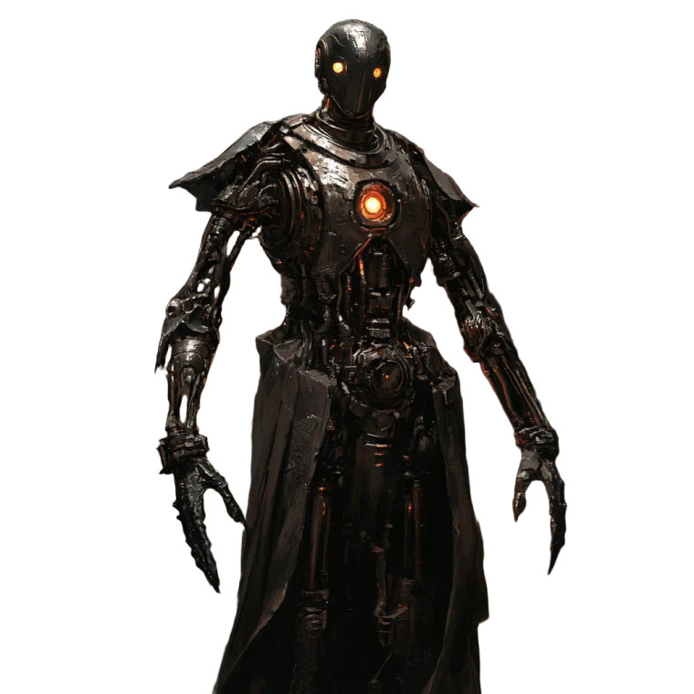 Dnd Ultron Automaton Vinyl Car Decal Sticker – Waterproof & UV-Resistant 8"