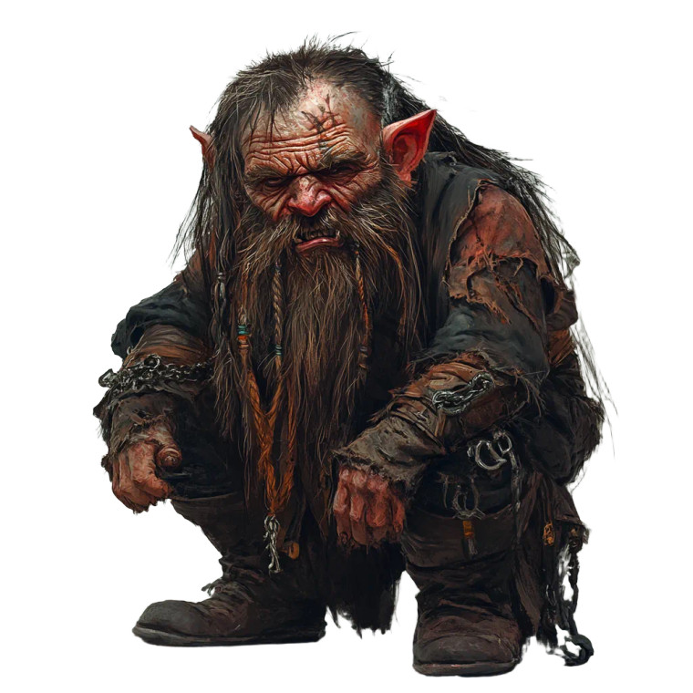 Maniacal Dwarf Vinyl Car Decal Sticker – Waterproof & UV-Resistant 8"