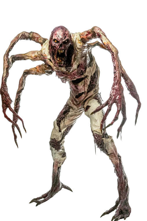 Zombie Monster Vinyl Car Decal Sticker – Waterproof & UV-Resistant 8"