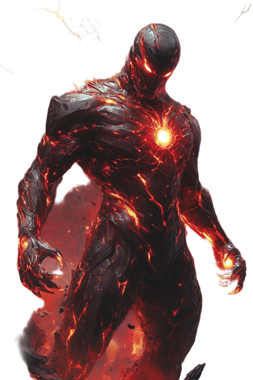 Terrifying Iron Monster Vinyl Car Decal Sticker – Waterproof & UV-Resistant 8"