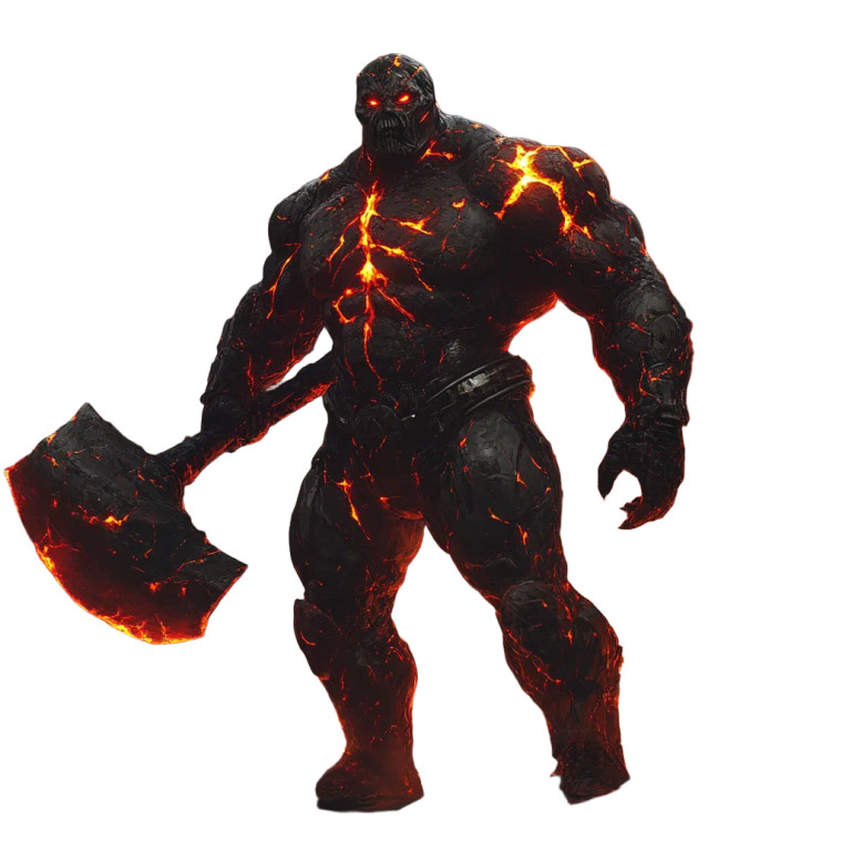 Giant Muscular Humanoid Vinyl Car Decal Sticker – Waterproof & UV-Resistant 8"