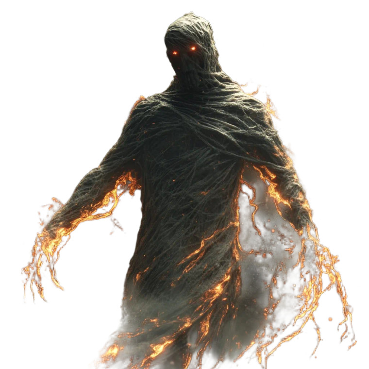 Ashen Wraith Vinyl Car Decal Sticker – Waterproof & UV-Resistant 8"