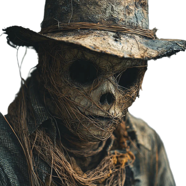 Redneck Ghost Man Vinyl Car Decal Sticker – Waterproof & UV-Resistant 8"