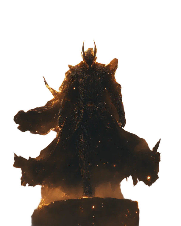 Cosmic Masked Figure Vinyl Car Decal Sticker – Waterproof & UV-Resistant 8"