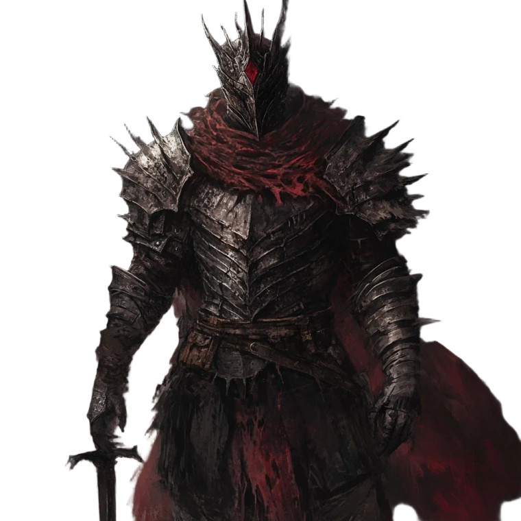 Dark Spiked Warrior Vinyl Car Decal Sticker – Waterproof & UV-Resistant 8"