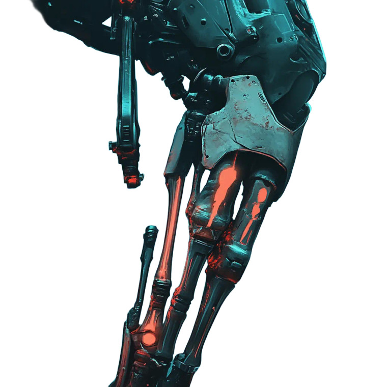 Cyber Warrior Upgrade Vinyl Car Decal Sticker – Waterproof & UV-Resistant 8"