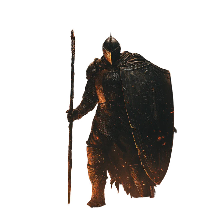 Heroic Knight Erak Vinyl Car Decal Sticker – Waterproof & UV-Resistant 8"