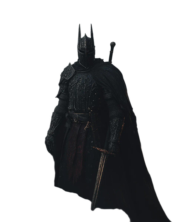 Dark Knight V4 Vinyl Car Decal Sticker – Waterproof & UV-Resistant 8"