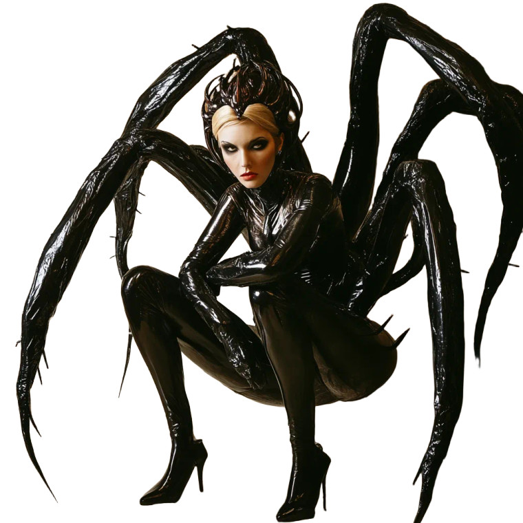 Arachne Villainess Vinyl Car Decal Sticker – Waterproof & UV-Resistant 8"