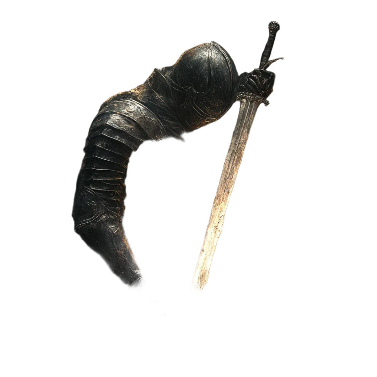 Lone Knight'S Aura Vinyl Car Decal Sticker – Waterproof & UV-Resistant 8"