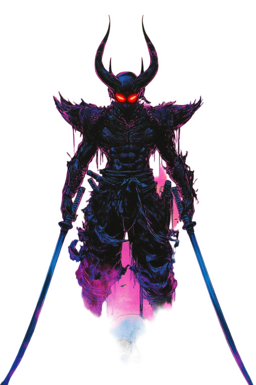 Horned Dbz Warrior Vinyl Car Decal Sticker – Waterproof & UV-Resistant 8"