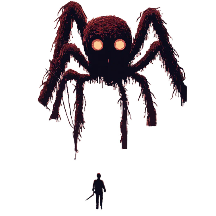 Giant Watching Man Vinyl Car Decal Sticker – Waterproof & UV-Resistant 8"