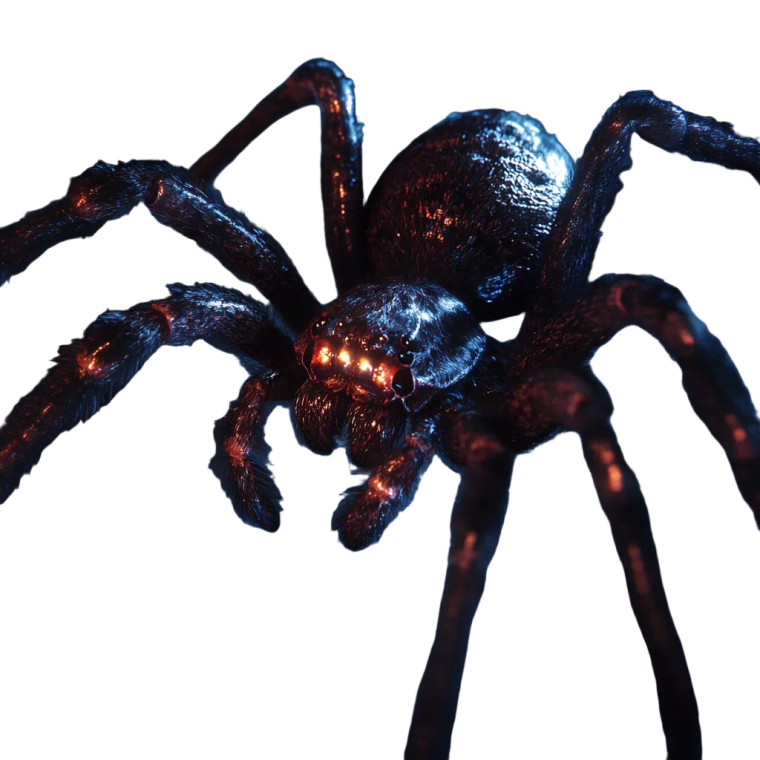 Giant Spider Web Vinyl Car Decal Sticker – Waterproof & UV-Resistant 8"