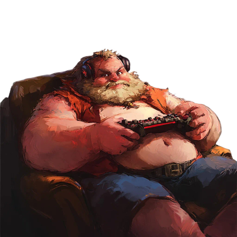 Fat Nerd Gaming Vinyl Car Decal Sticker – Waterproof & UV-Resistant 8"