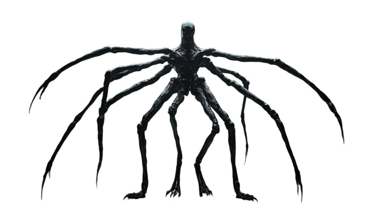 Seven-Legged Human Vinyl Car Decal Sticker – Waterproof & UV-Resistant 8"
