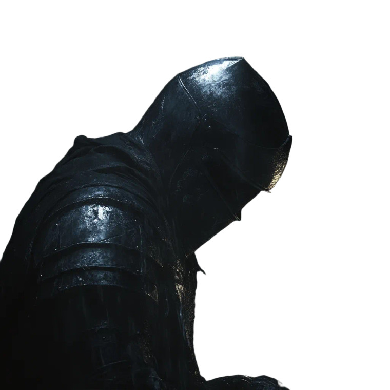 Shadow Crawl Knight Vinyl Car Decal Sticker – Waterproof & UV-Resistant 8"