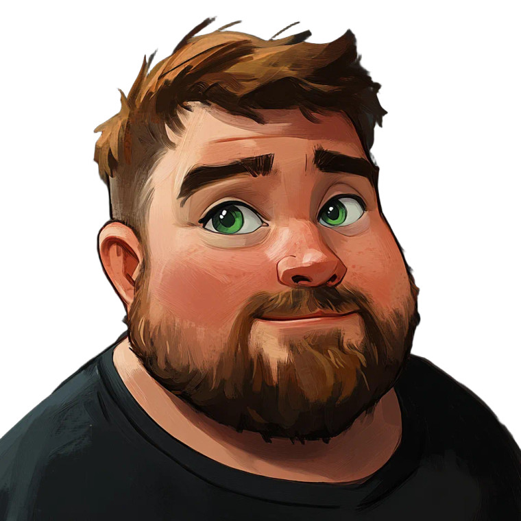 Cartoon Selfie Man Vinyl Car Decal Sticker – Waterproof & UV-Resistant 8"