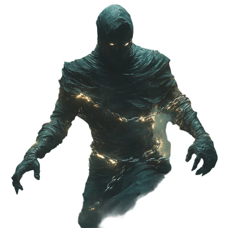 Cursed Mage Noble Vinyl Car Decal Sticker – Waterproof & UV-Resistant 8"