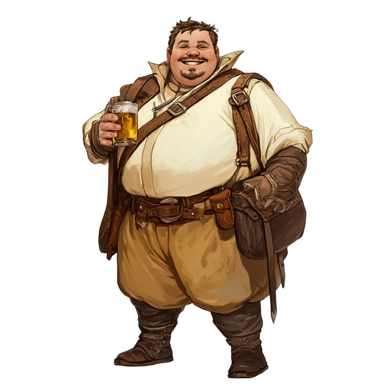 Drunken Adventurer Vinyl Car Decal Sticker – Waterproof & UV-Resistant 8"