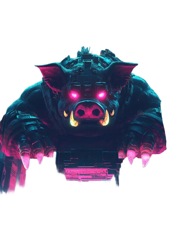 Cyberpunk Ganon Throne Vinyl Car Decal Sticker – Waterproof & UV-Resistant 8"