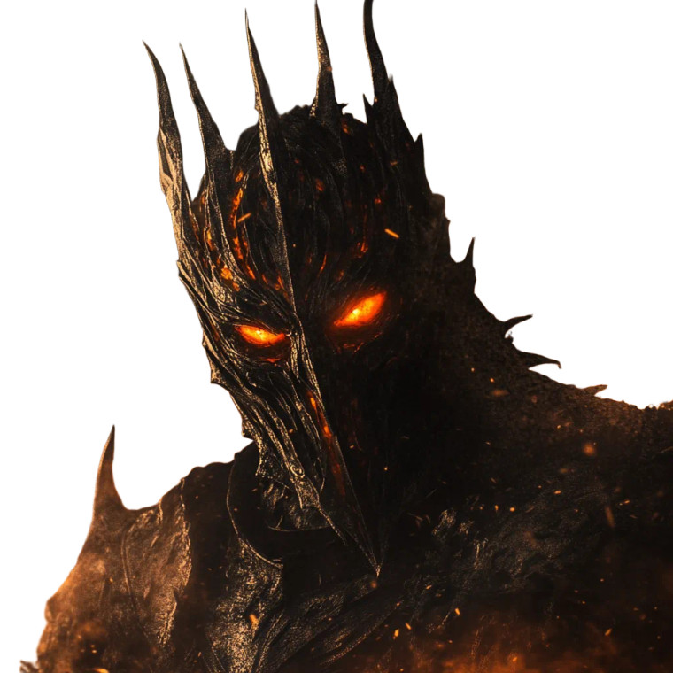 Sauron'S Menace Vinyl Car Decal Sticker – Waterproof & UV-Resistant 8"