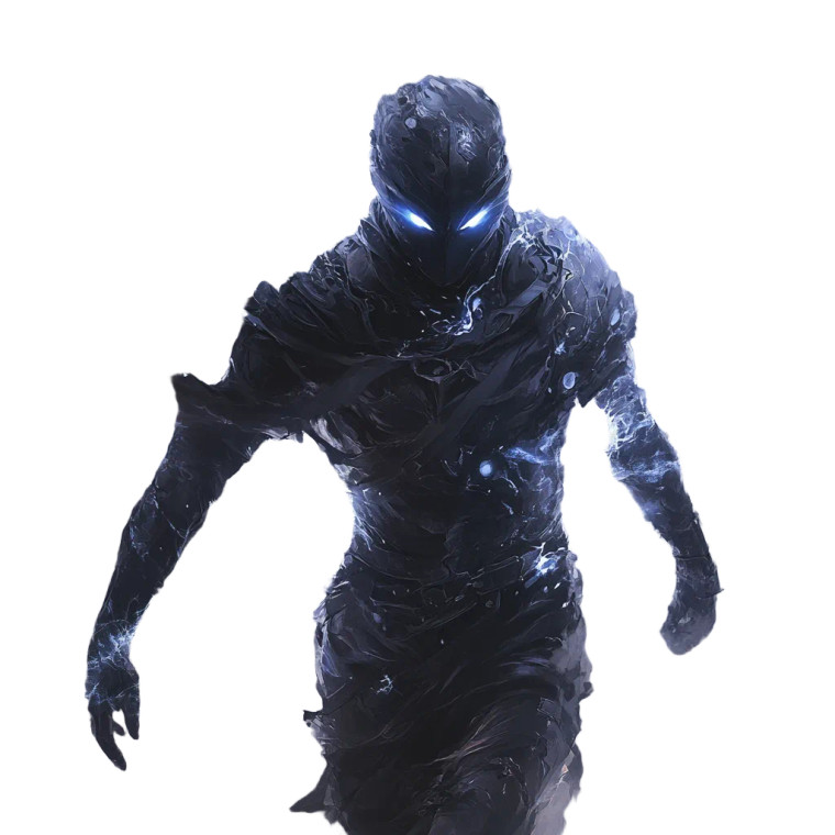 Dark Warrior V3 Vinyl Car Decal Sticker – Waterproof & UV-Resistant 8"