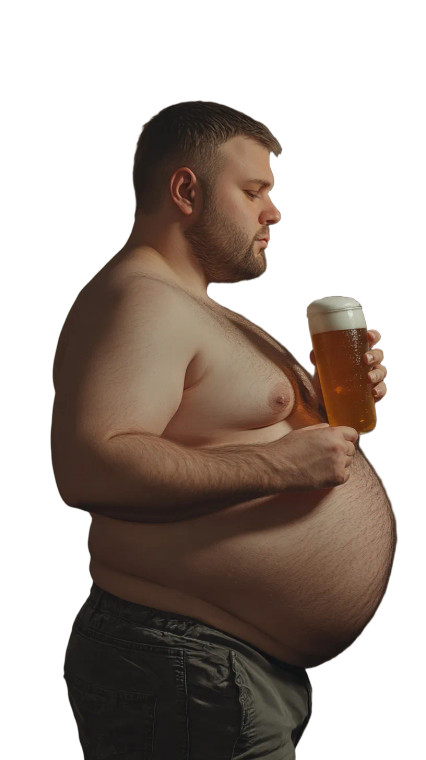 Beer Belly Man V3 Vinyl Car Decal Sticker – Waterproof & UV-Resistant 8" Beer Belly Man V3 Vinyl Car Decal Sticker – Waterproof & UV-Resistant 8"