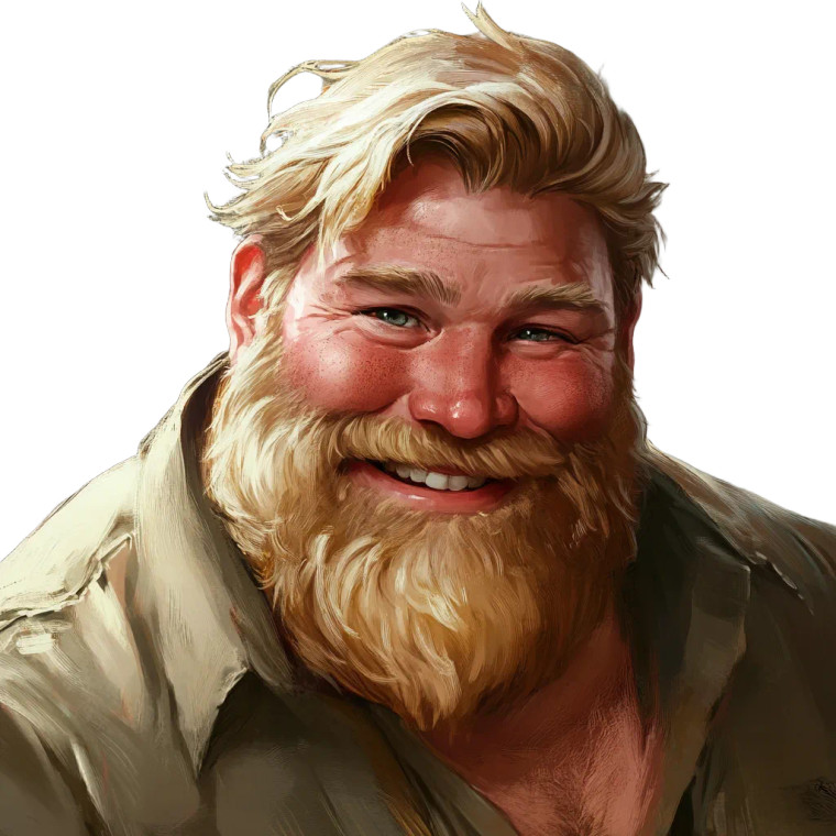 Joyful Blonde Giant Vinyl Car Decal Sticker – Waterproof & UV-Resistant 8"