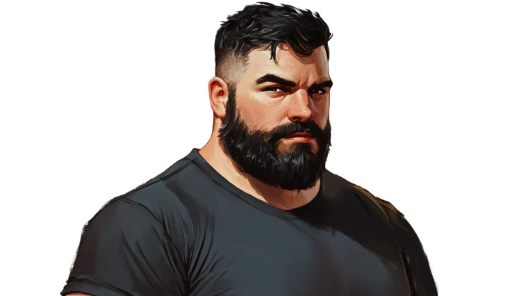 Gaming Enthusiast Male Vinyl Car Decal Sticker – Waterproof & UV-Resistant 8"