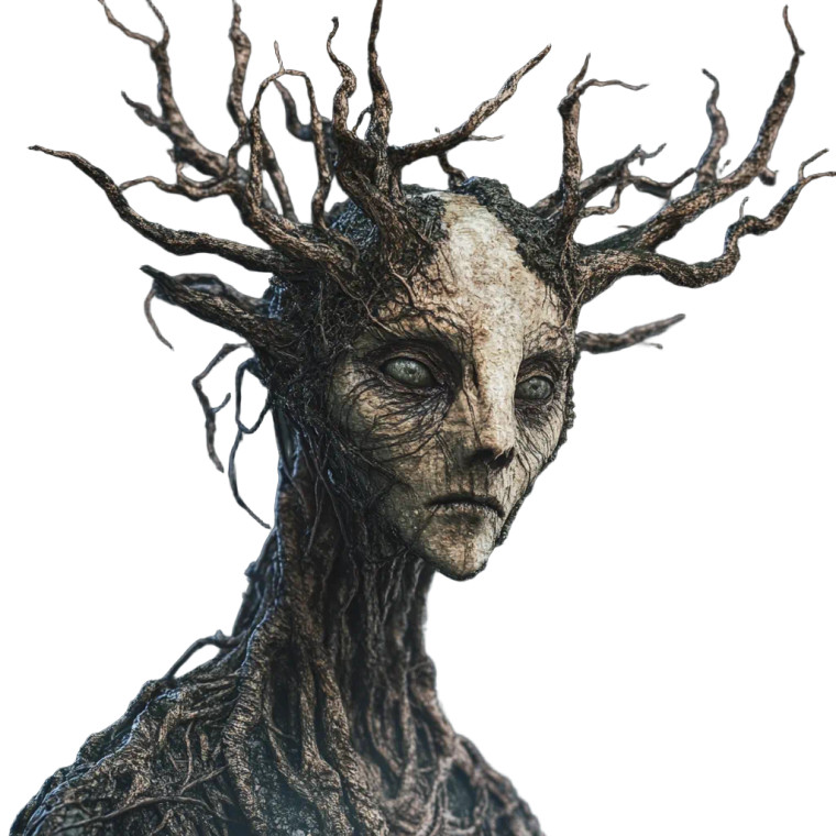 Dark Fantasy Wraith Vinyl Car Decal Sticker – Waterproof & UV-Resistant 8"