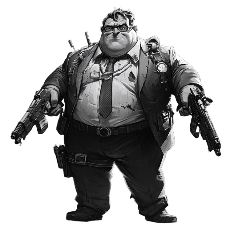 Peter Griffin Armed Vinyl Car Decal Sticker – Waterproof & UV-Resistant 8"