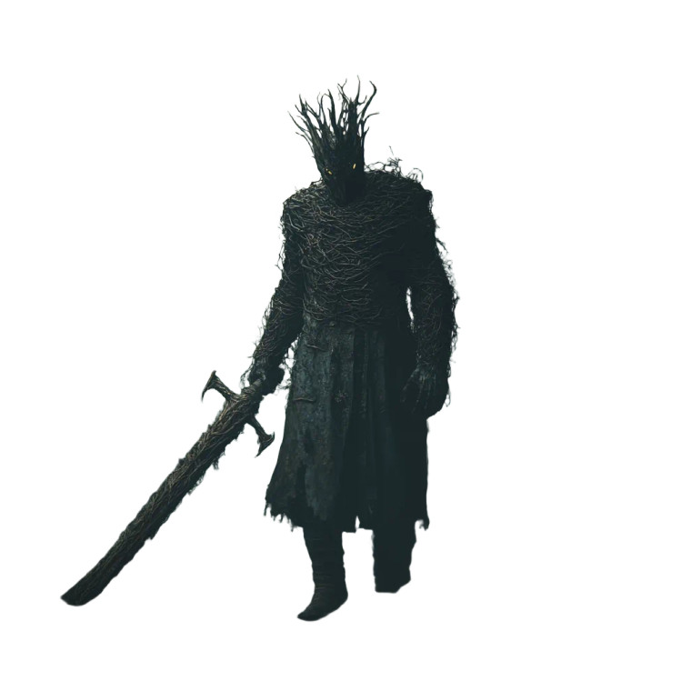 Dark Forest Knight Vinyl Car Decal Sticker – Waterproof & UV-Resistant 8"