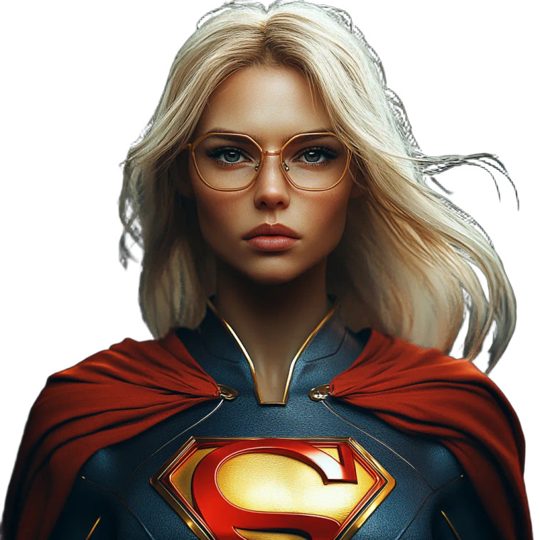 Russian Superwoman Vinyl Car Decal Sticker – Waterproof & UV-Resistant 8"