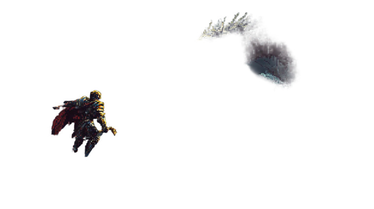 Paladin Vs Bone Serpent Vinyl Car Decal Sticker – Waterproof & UV-Resistant 8"